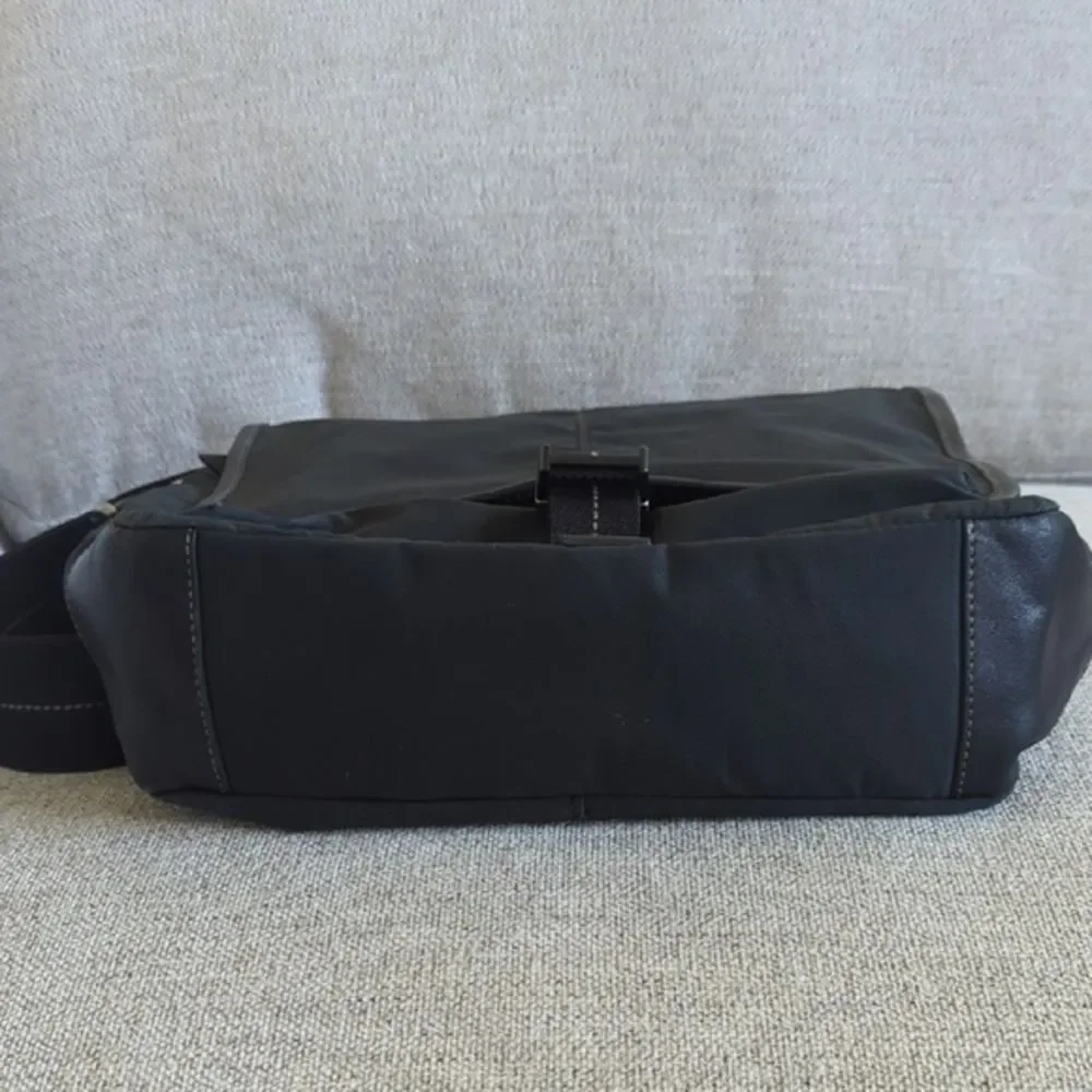 Coach Black Messenger Bag with Adjustable Strap